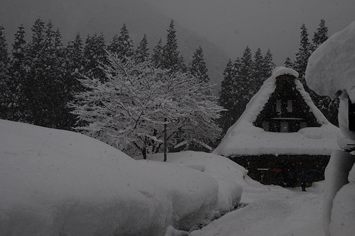 五箇山の豪雪