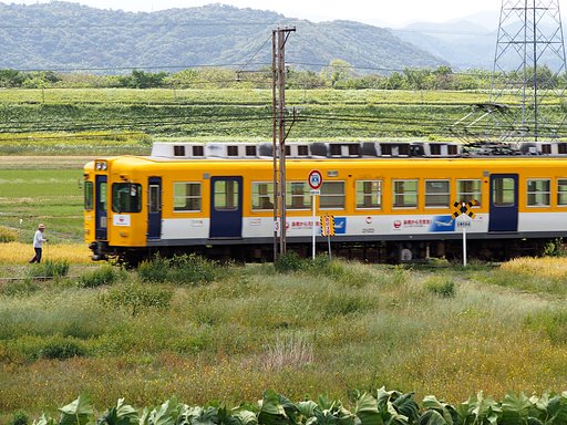 電車とおじいさん