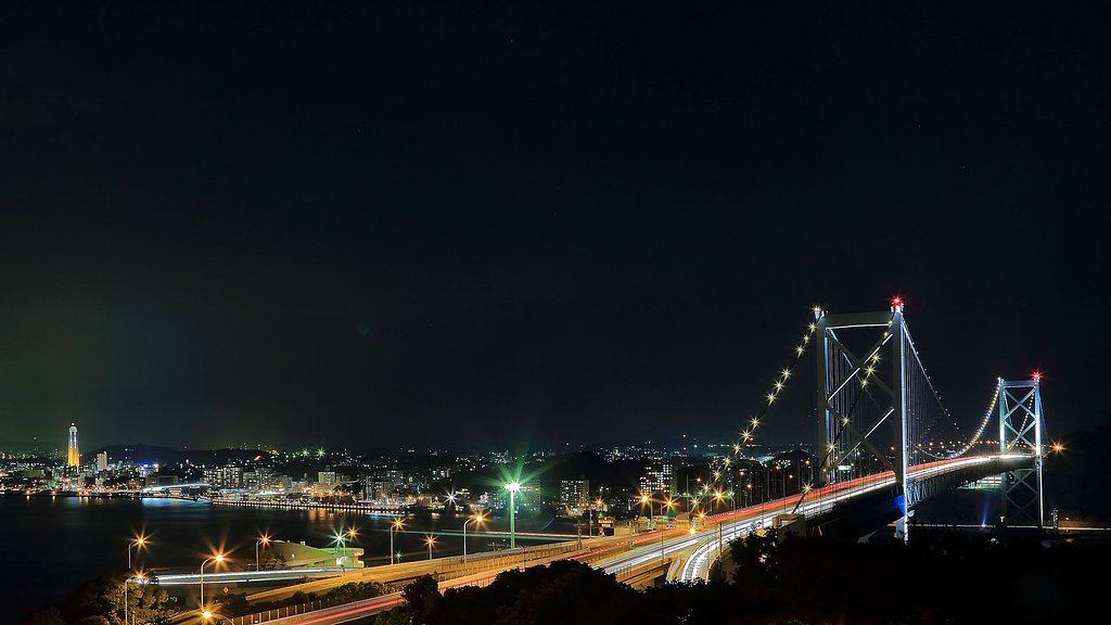 関門海峡・関門橋　２