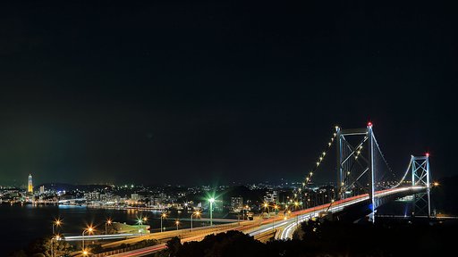 関門海峡・関門橋　２