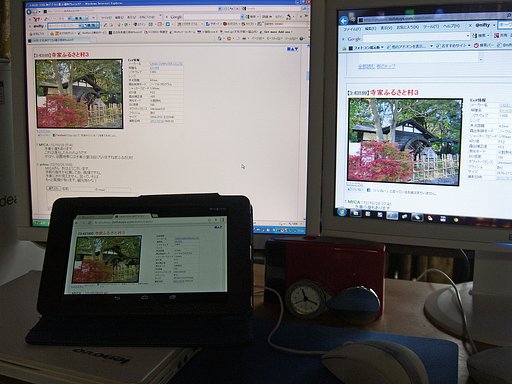 Google NEXUS7 androidタブレット