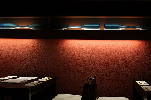 【光】壁のオブジェ