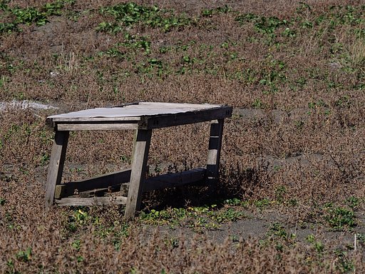 座る勇気はない
