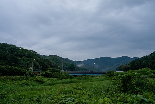 小雨がパラパラと・・。