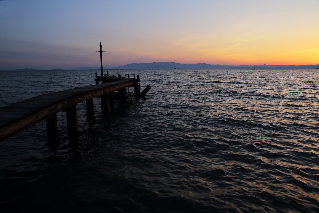 琵琶湖夕景