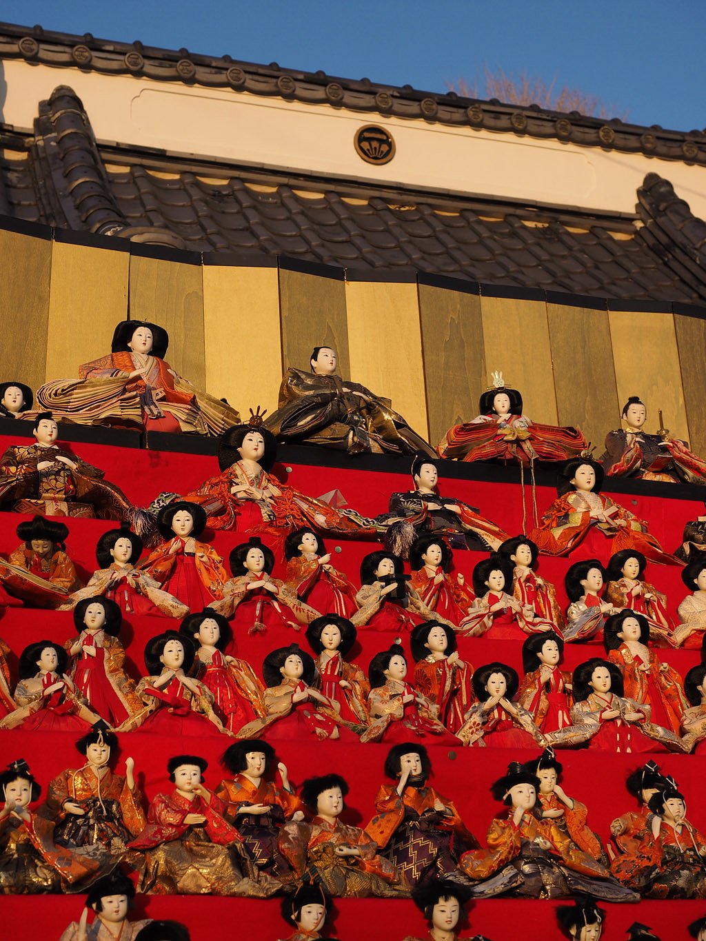 勝浦のひな祭りにて