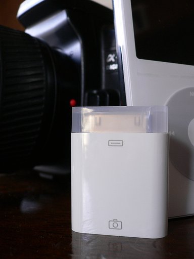 iPodとカメラコネクター