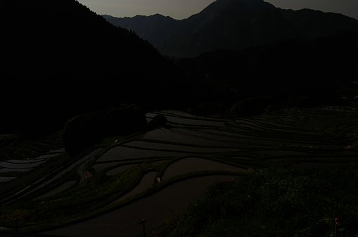 １６夜の棚田Ⅱ