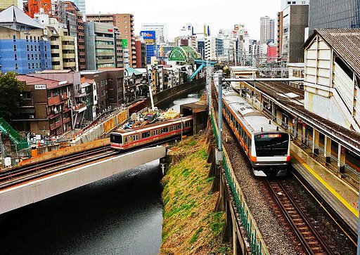 御茶ノ水「聖橋」より