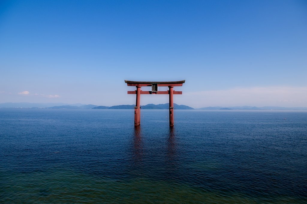 【水のある星】鳥居