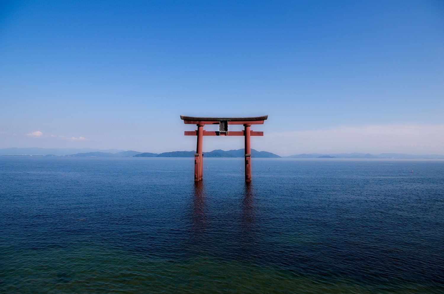 【水のある星】鳥居