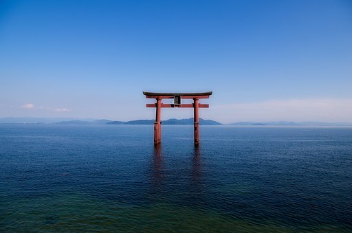 【水のある星】鳥居