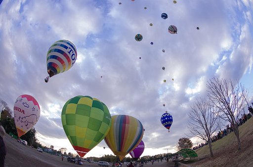 空へ！