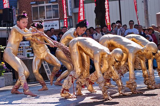 【思い出の写真】金粉ショー