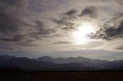 初冬の朝