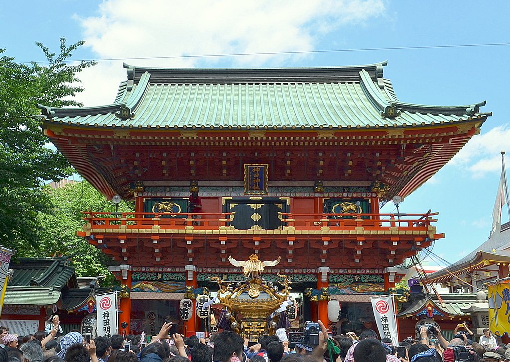 神田祭　輿宮入