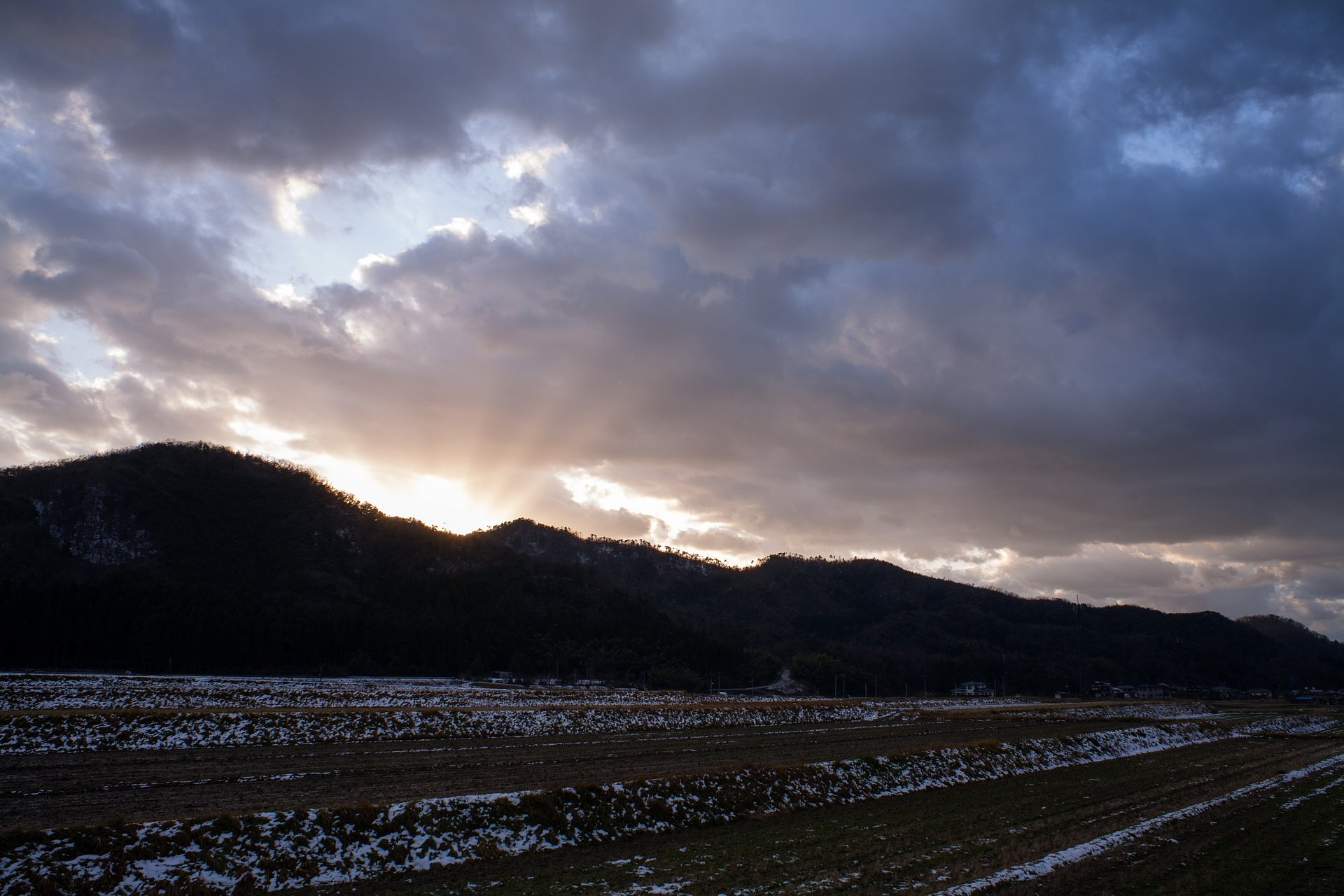少しだけ夕焼けに。