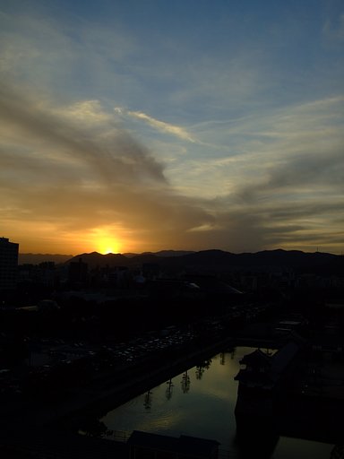 夕景−厚い階調を求めて−