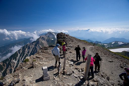 白馬岳山頂