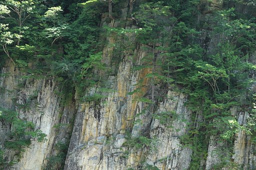 岩肌の絶景