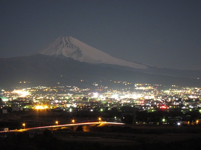 月に映える