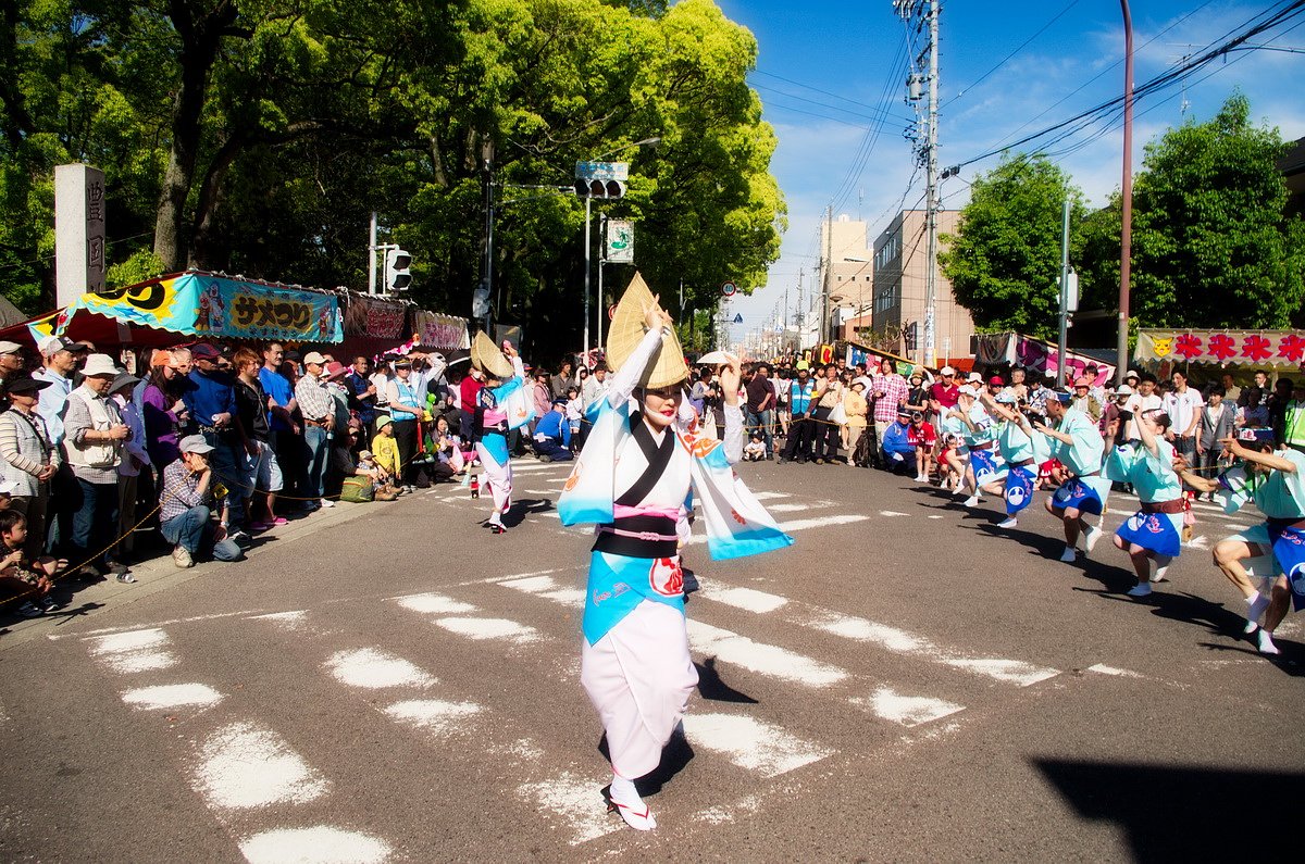 【五月】阿波踊り　太閤連