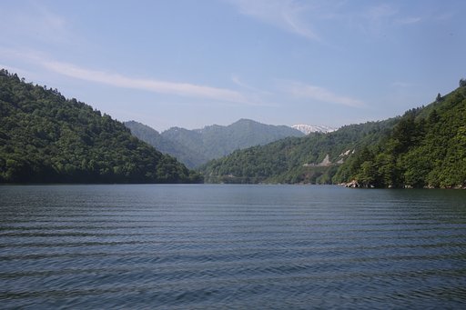 【影】 湖面の陰影