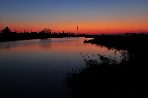 グラデーションの夜明け