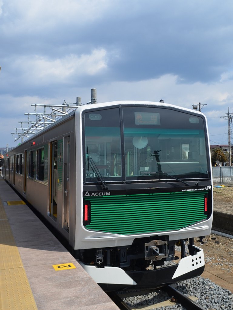 JR烏山線　蓄電池駆動電車