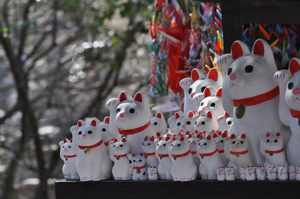豪徳寺にて