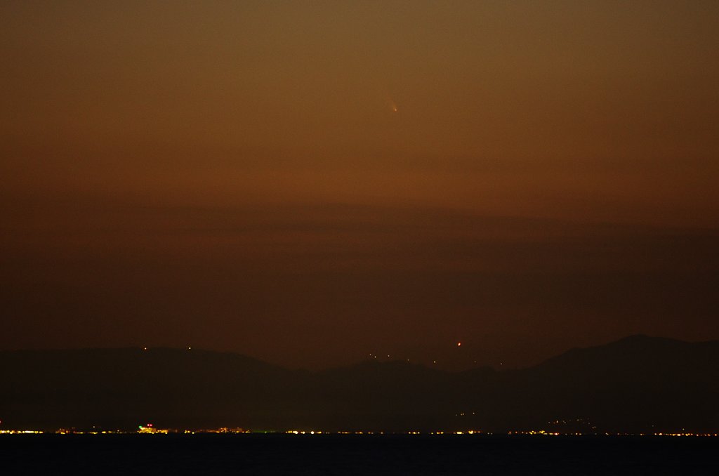 パンスターズ彗星の風景