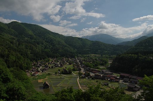 白川郷、全景