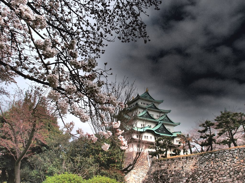 名古屋城暗雲！