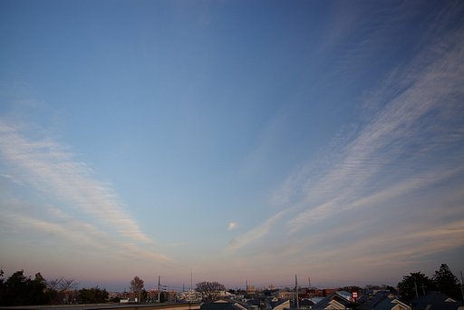 地震雲？