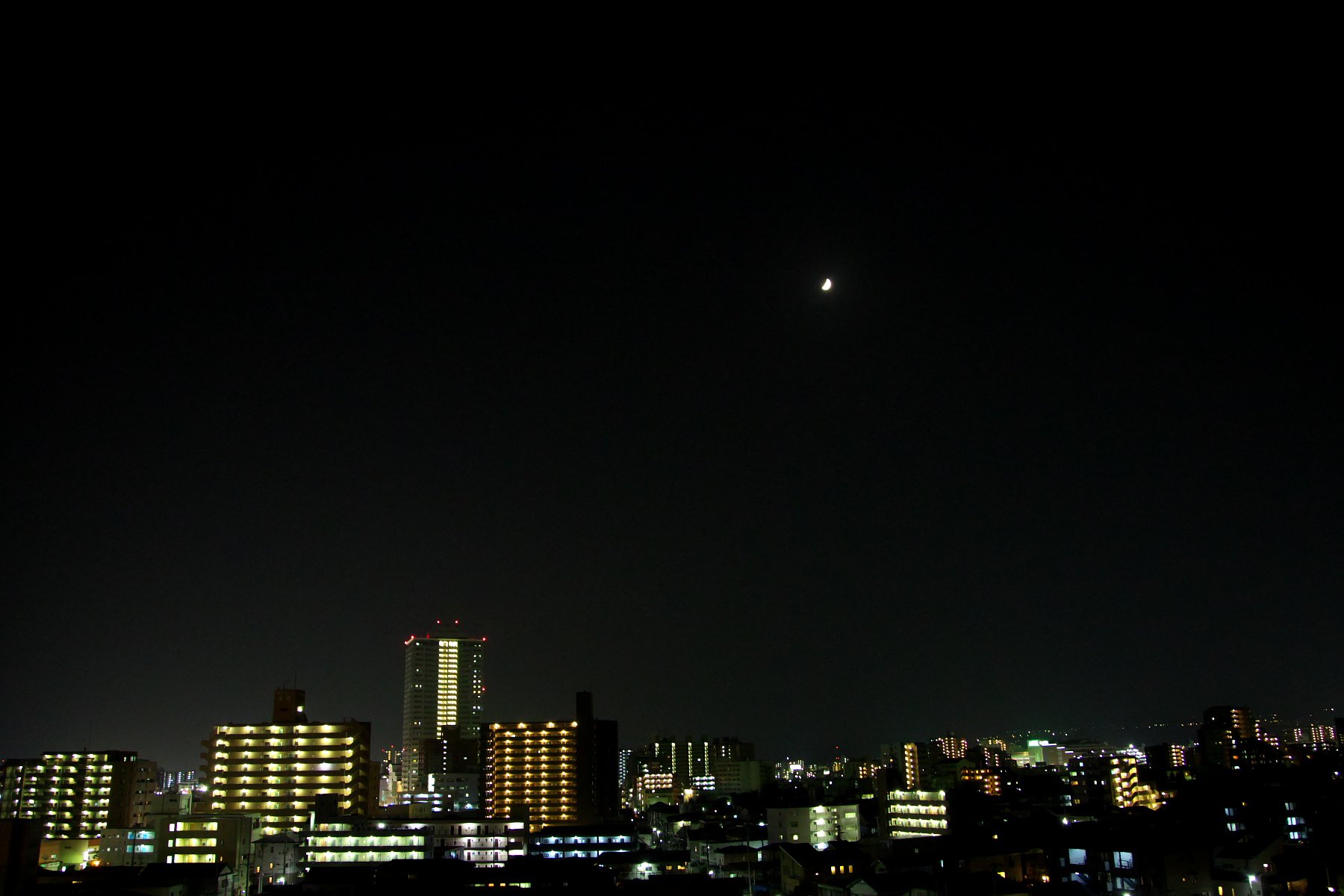 月がとっても奇麗だったから