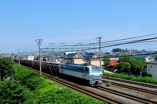 東海道線　EF66