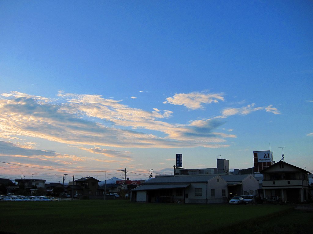 定点夕焼けは？