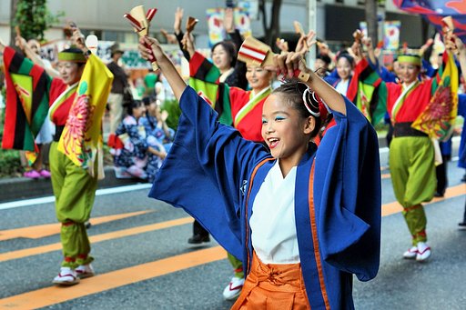 【夏の日】土佐よさこい鳴子踊り