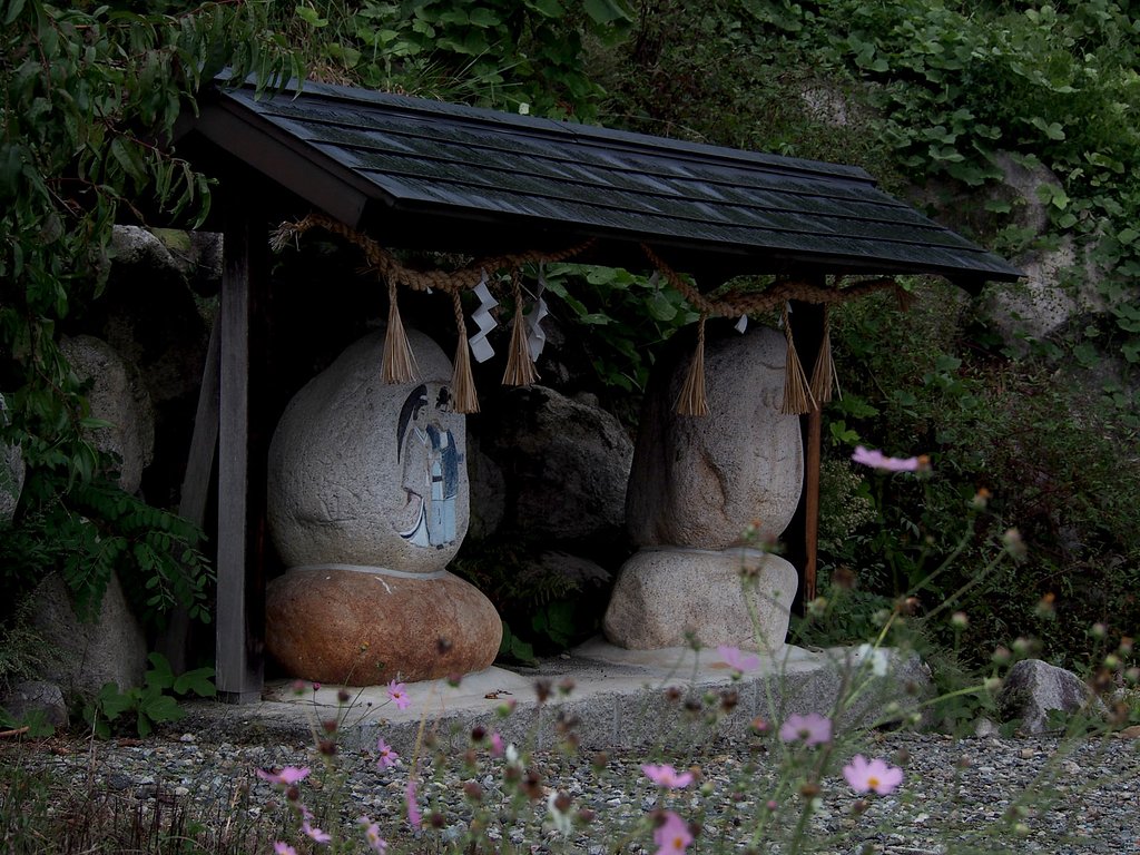 安曇野・池田町の道祖神