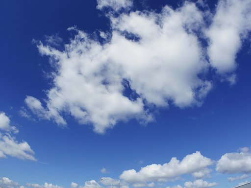 今朝の空