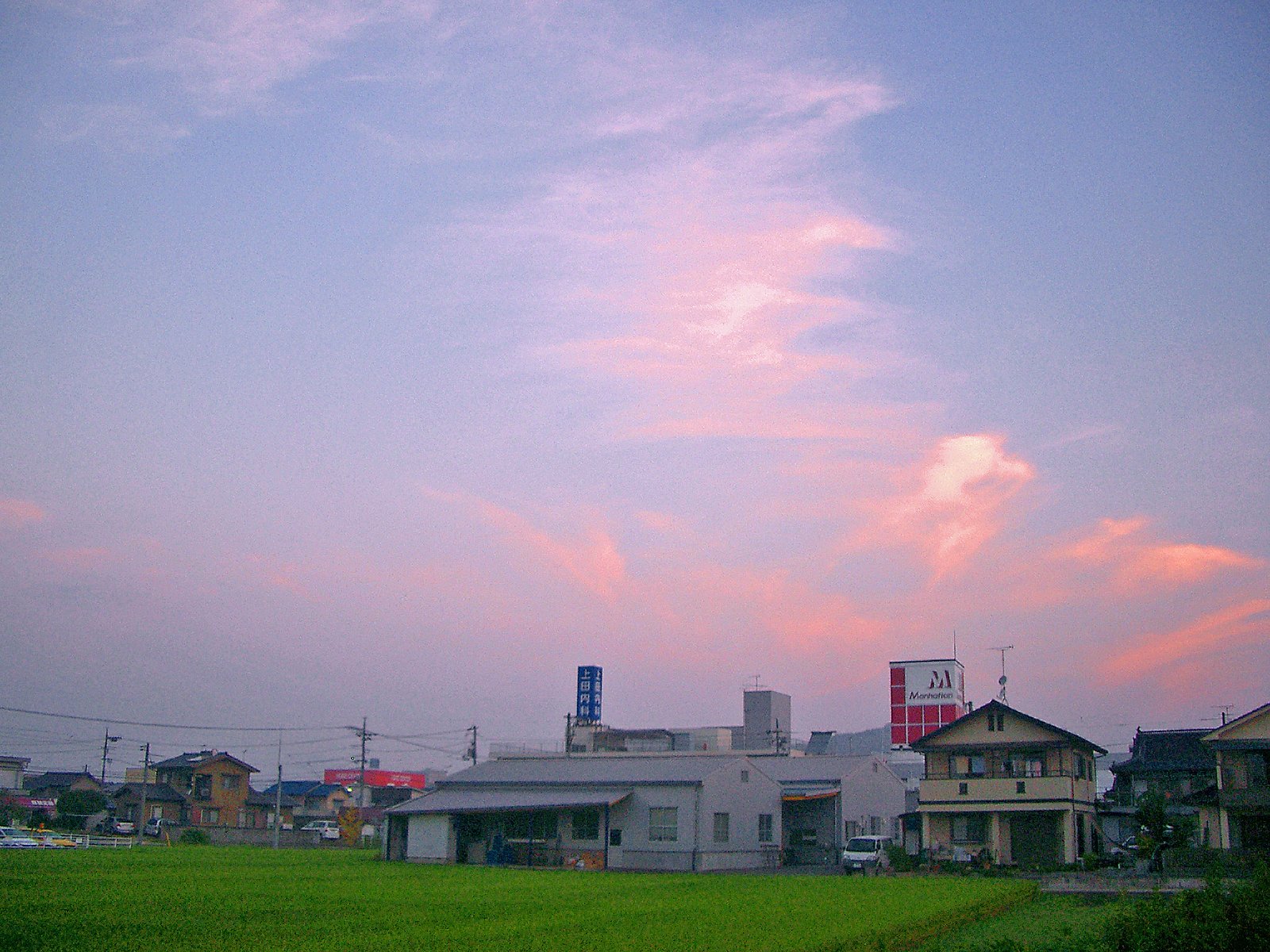 朝焼け強調