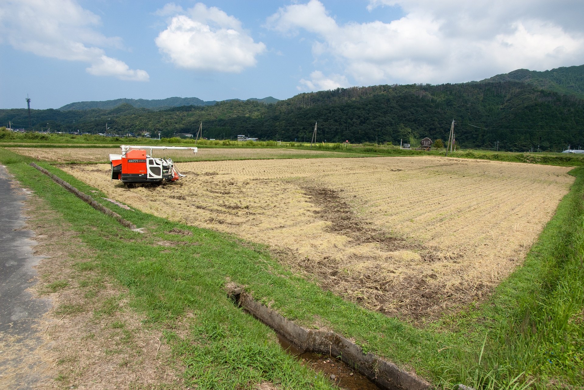 稲刈りが終わりました。