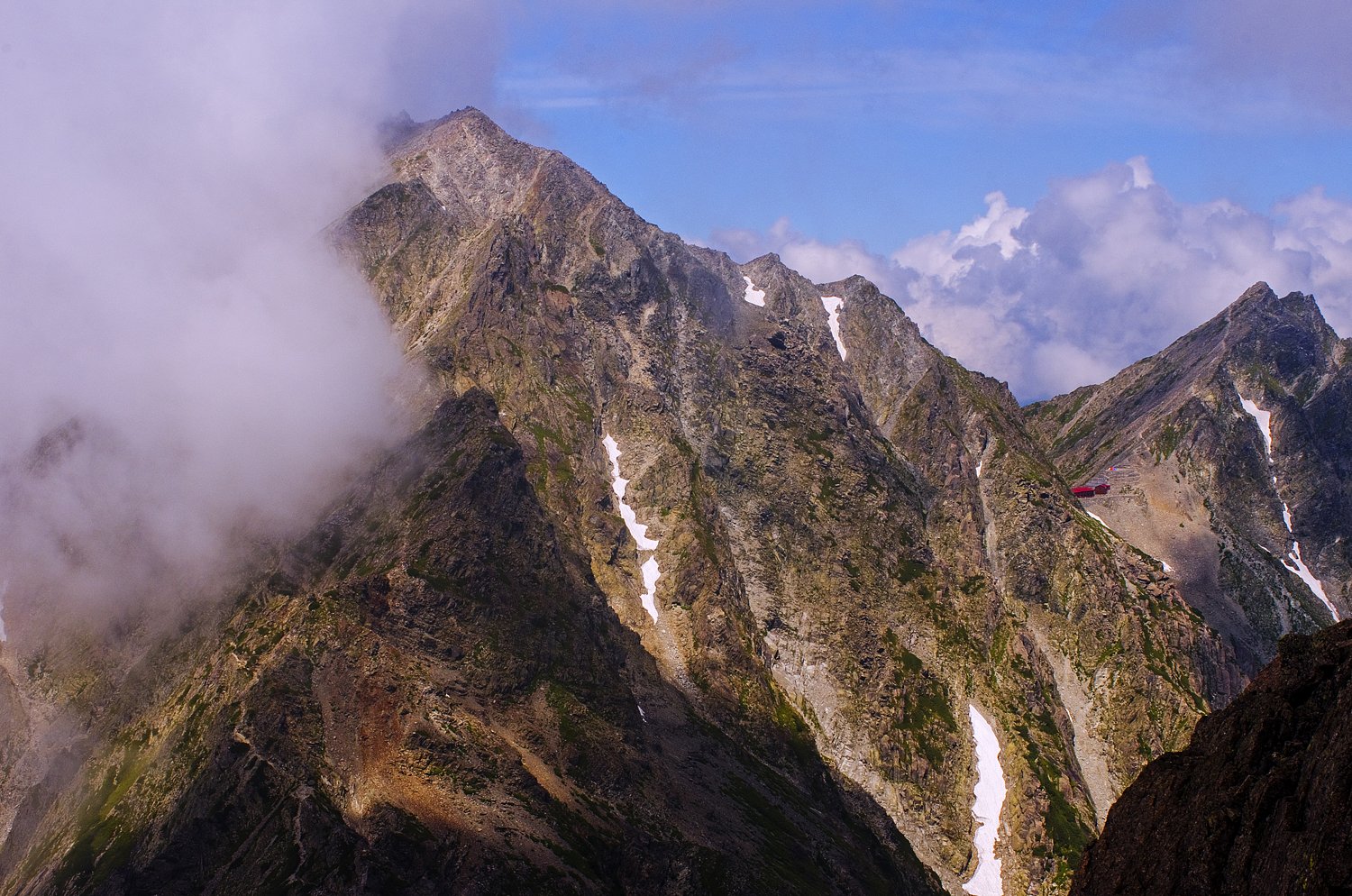 ようやく夏山らしい写真．．．．