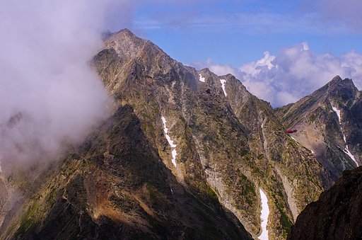 ようやく夏山らしい写真．．．．