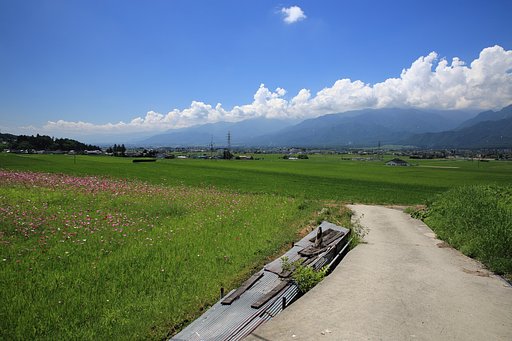 果てしない入道雲