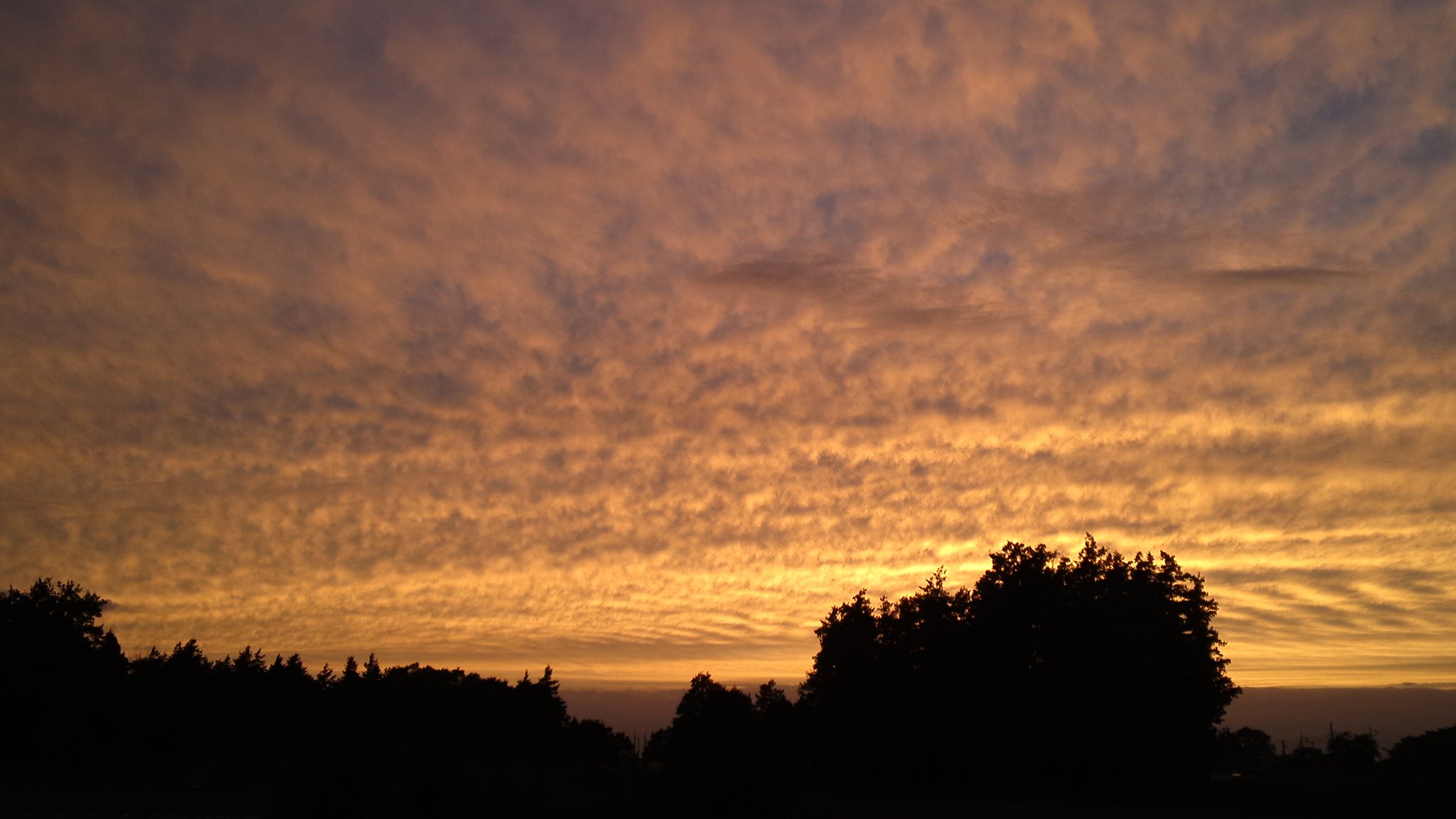夕焼け雲