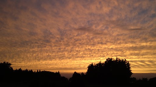 夕焼け雲