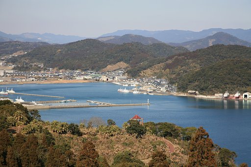 九州の冬？港