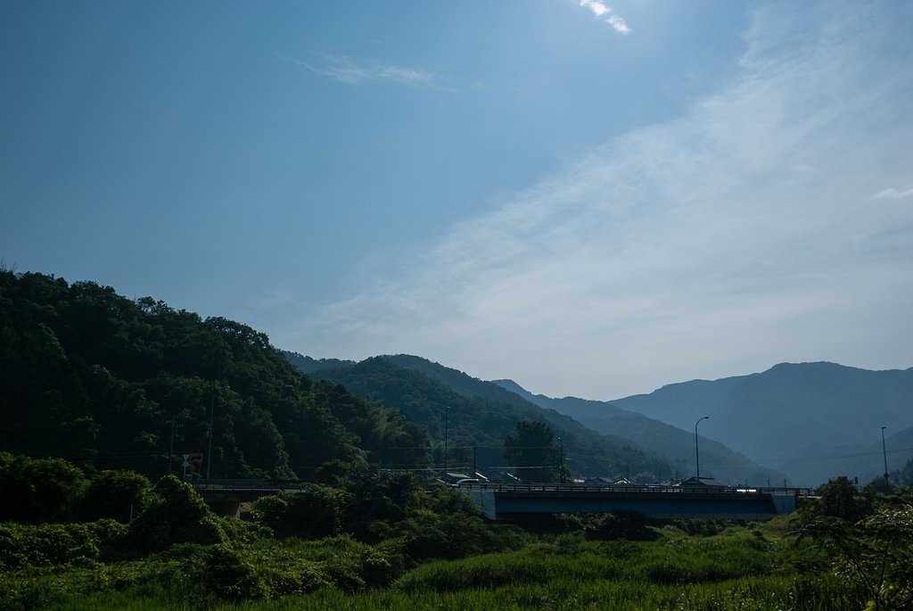 快晴の青空に・・。