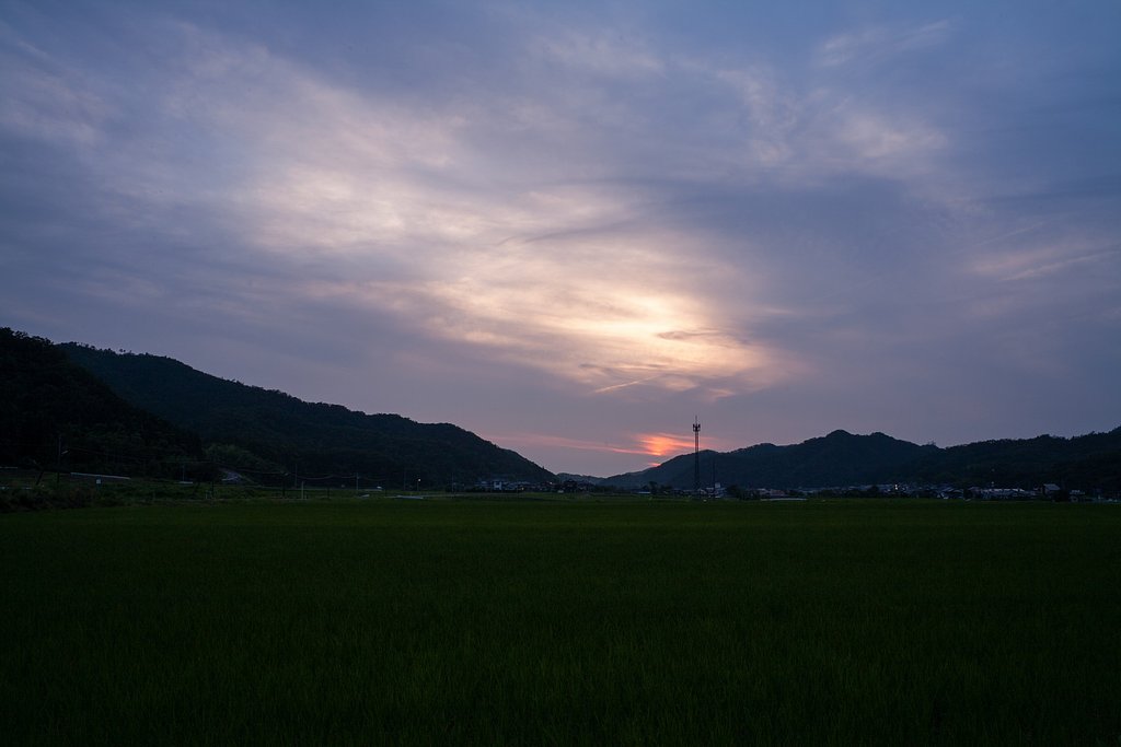 チョコット夕焼け!